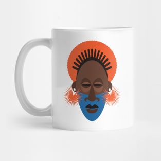 Tribal Afrocentric Ethnic Mask Mug